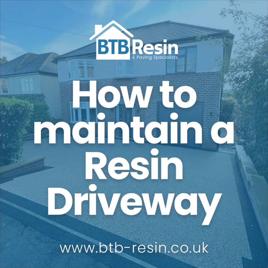 How to maintain a resin driveway
